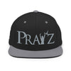 Pray'z Snapback Hat - Silver & Black
