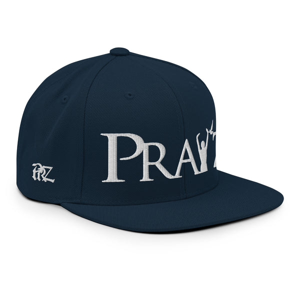 Pray'z Snapback Hat - Navy