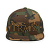 Pray'z Snapback Hat - Green Camo