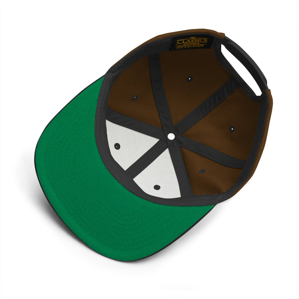Pray'z Snapback Hat - Green Camo