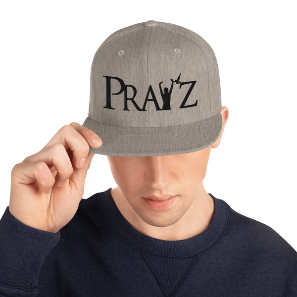 Pray'z Snapback Hat - Gray