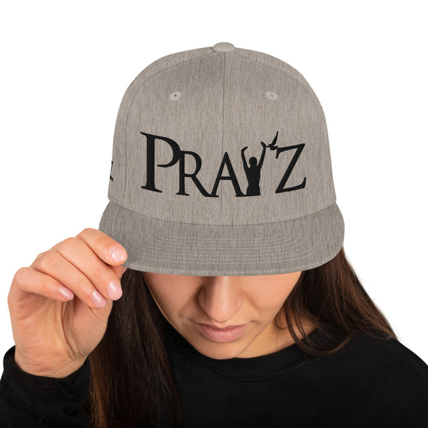 Pray'z Snapback Hat - Gray