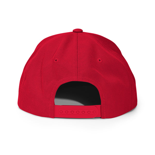 Pray'z Snapback Hat - Red & White