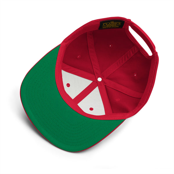 Pray'z Snapback Hat - Red & White