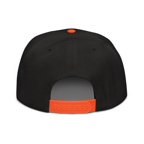 Pray'z Snapback Hat - Red & Orange