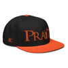 Pray'z Snapback Hat - Red & Orange