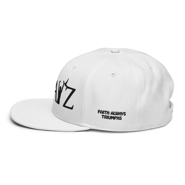 Pray'z Snapback Hat - White