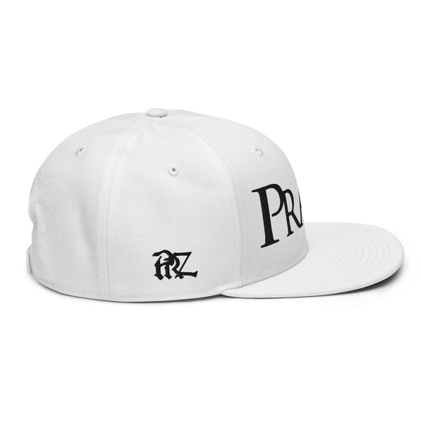 Pray'z Snapback Hat - White