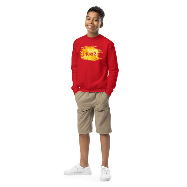 Pray'z Unisex Youth Sweatshirt - Aster