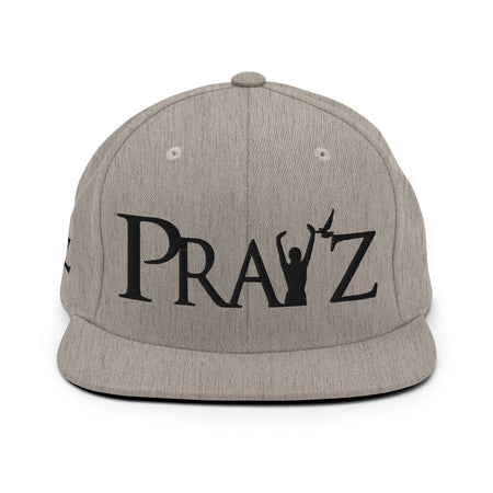 Pray'z Snapback Hat - Gray