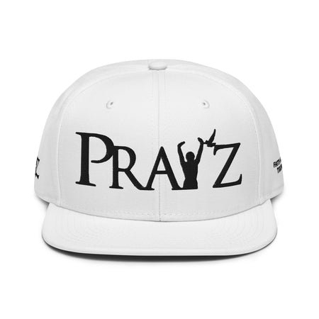 Pray'z Snapback Hat - White